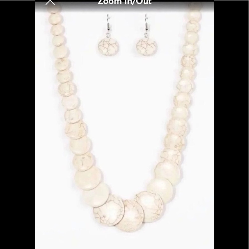 What sandstone necklace